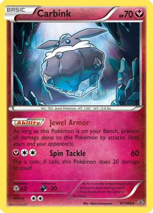 [PKM] Carbink (47/108) [XY: Roaring Skies]
