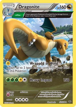 [PKM] Dragonite (52/108) [XY: Roaring Skies]