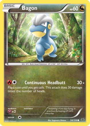 [PKM] Bagon (54/108) [XY: Roaring Skies]