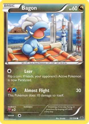 [PKM] Bagon (55/108) [XY: Roaring Skies]