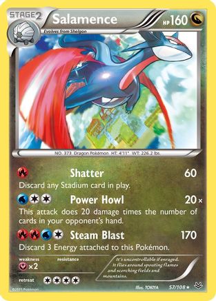 [PKM-R] Salamence (57/108) [XY: Roaring Skies]