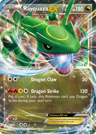 [PKM] Rayquaza EX (60/108) [XY: Roaring Skies]