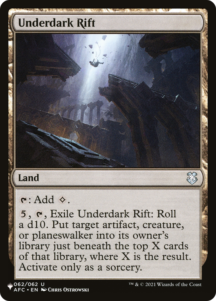 Underdark Rift [LIST 062/062]