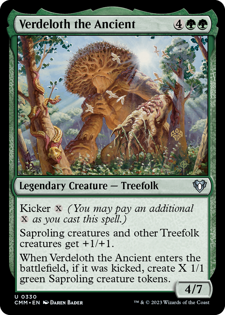 {C} Verdeloth the Ancient [Commander Masters][CMM 330]