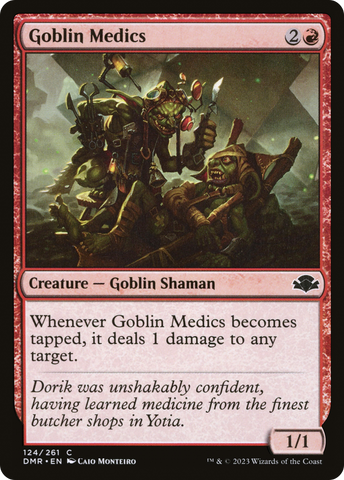 {C} Goblin Medics [Dominaria Remastered][DMR 124]