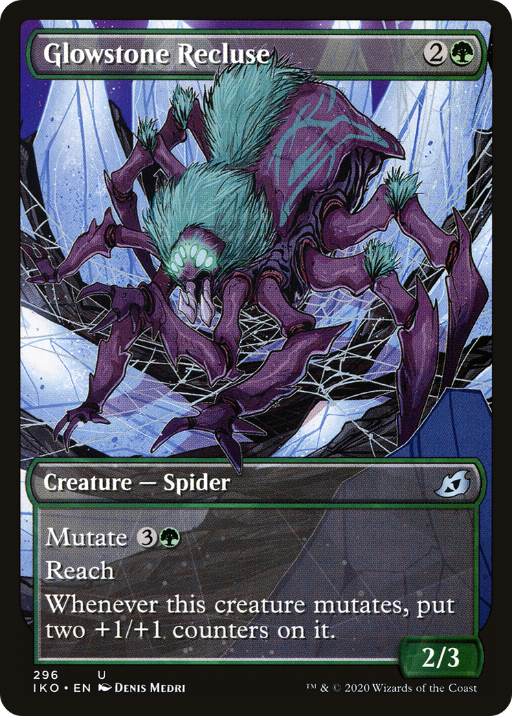 {C} Glowstone Recluse (Showcase) [Ikoria: Lair of Behemoths][IKO 296]