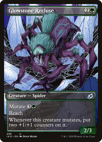 {C} Glowstone Recluse (Showcase) [Ikoria: Lair of Behemoths][IKO 296]