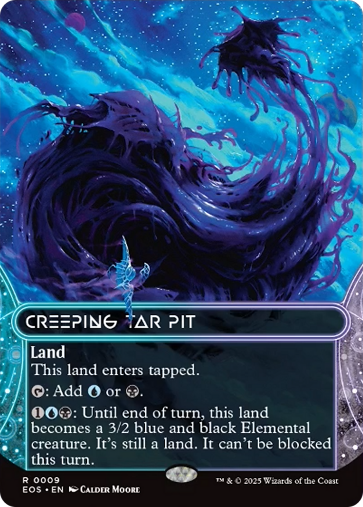 {@@ EOC R} Creeping Tar Pit (0009) (Bordelress) [Edge of Eternities: Stellar Sights][EOS 009]