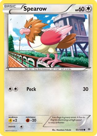 [PKM] Spearow (65/108) [XY: Roaring Skies]