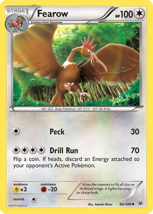 [PKM] Fearow (66/108) [XY: Roaring Skies]