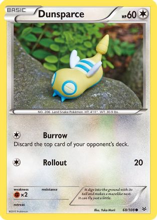 [PKM] Dunsparce (68/108) [XY: Roaring Skies]