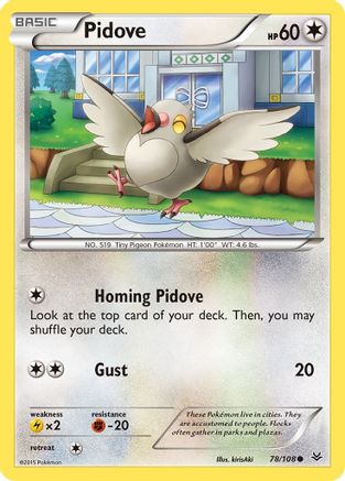 [PKM] Pidove (78/108) [XY: Roaring Skies]