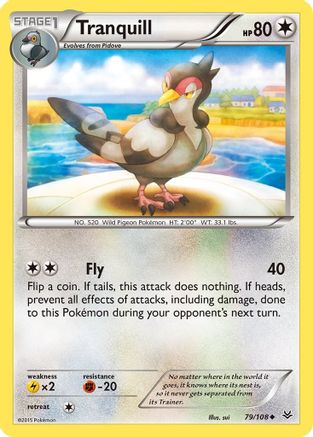 [PKM] Tranquill (79/108) [XY: Roaring Skies]