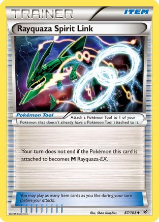 [PKM] Rayquaza Spirit Link (87/108) [XY: Roaring Skies]
