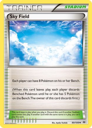 [PKM] Sky Field (89/108) [XY: Roaring Skies]