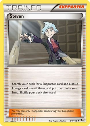 [PKM] Steven (90/108) [XY: Roaring Skies]