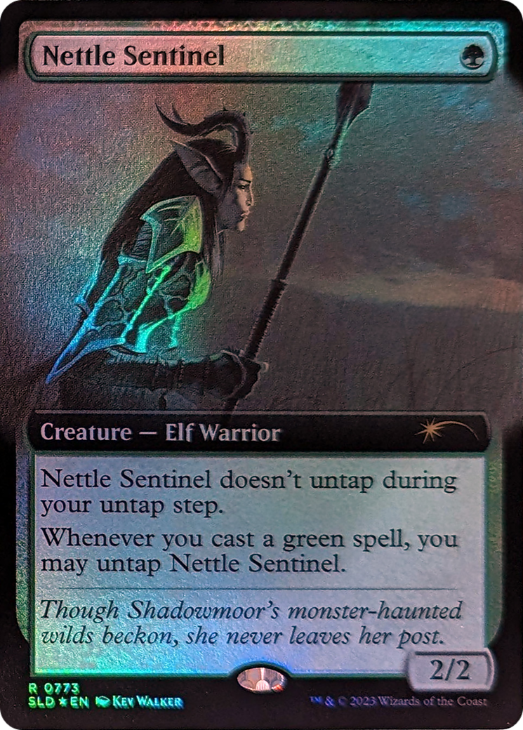 {R} Nettle Sentinel (Extended Art) [Secret Lair Drop Series][SLD 773]