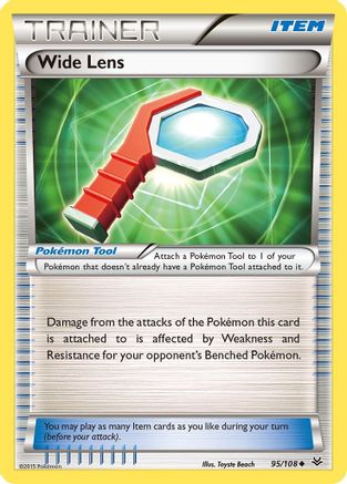 [PKM] Wide Lens (95/108) [XY: Roaring Skies]