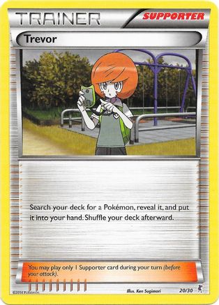 [PKM] Trevor (20/30) [XY: Trainer Kit 1 - Bisharp]