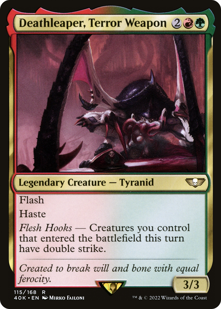 {R} Deathleaper, Terror Weapon [Universes Beyond: Warhammer 40,000][40K 115]