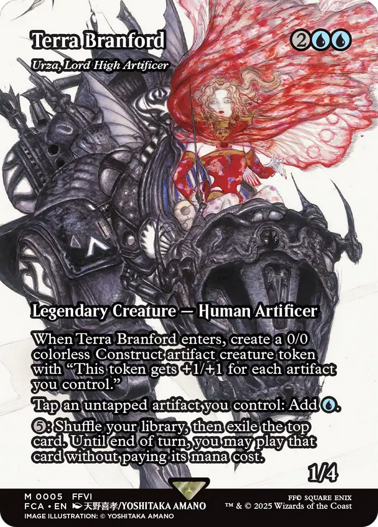 {R} Urza, Lord High Artificer - Terra Branford (Showcase) [FINAL FANTASY : Through the Ages][FCA 005]