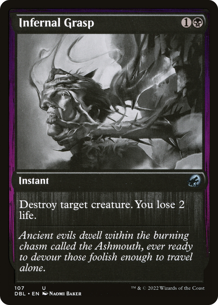 {C} Infernal Grasp [Innistrad: Double Feature][DBL 107]