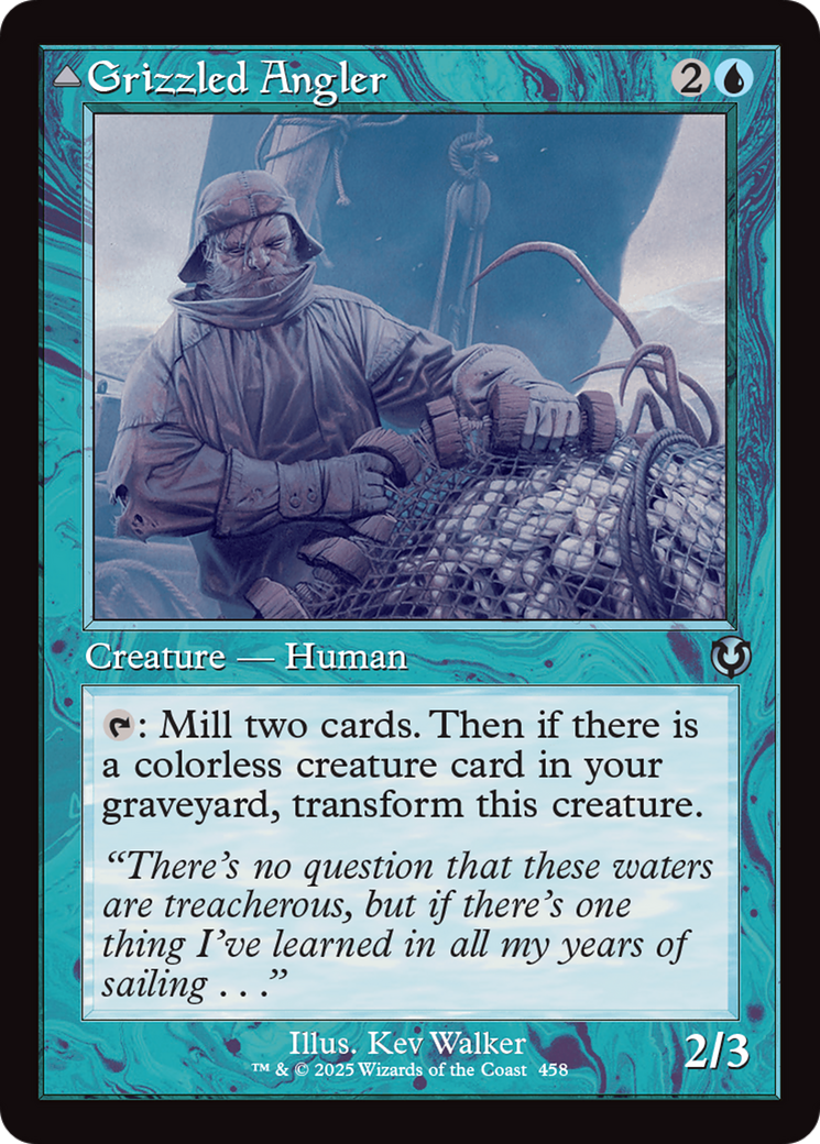 {C} Grizzled Angler // Grisly Anglerfish (Retro Frame) [Innistrad Remastered][INR 458]