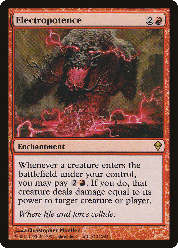 {R} Electropotence [Zendikar][ZEN 122]