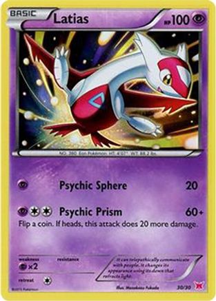 [PKM] Latias (30/30) [XY: Trainer Kit 2 - Latias]