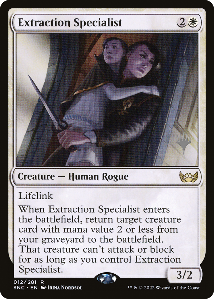 {R} Extraction Specialist (Promo Pack) [Streets of New Capenna Promos][PP SNC 012]