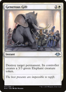 {C} Generous Gift [Modern Horizons][MH1 011]