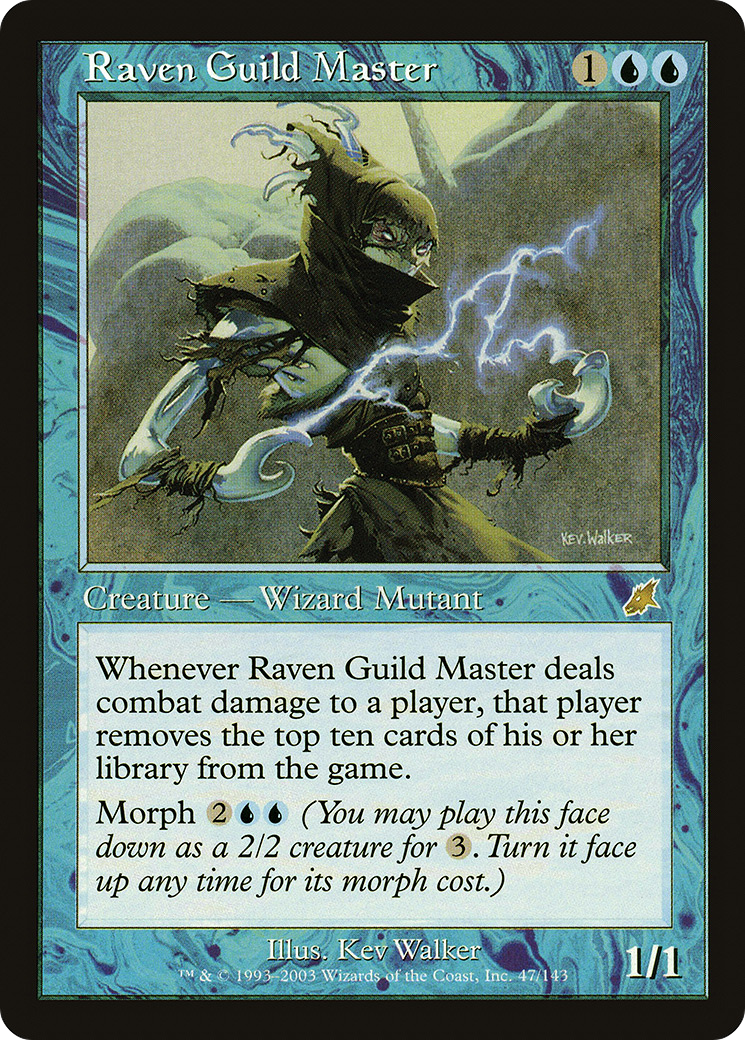 {R} Raven Guild Master [Scourge][SCG 047]