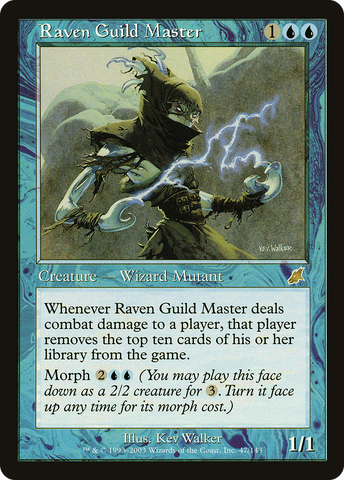 {R} Raven Guild Master [Scourge][SCG 047]