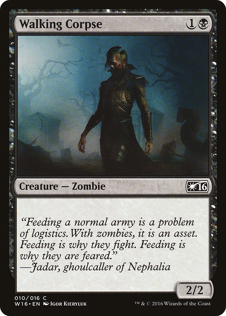 {C} Walking Corpse [Welcome Deck 2016][W16 010] - Misty Mountain Games
