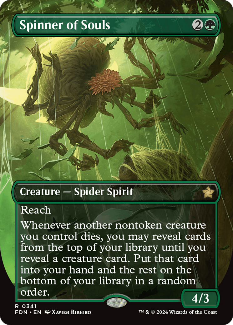 {@R} Spinner of Souls (Borderless) [Foundations][FDN 341]