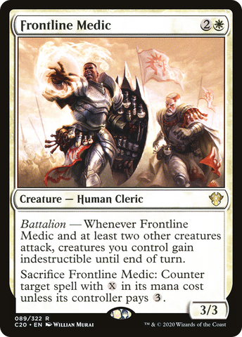{R} Frontline Medic [Commander 2020][C20 089]