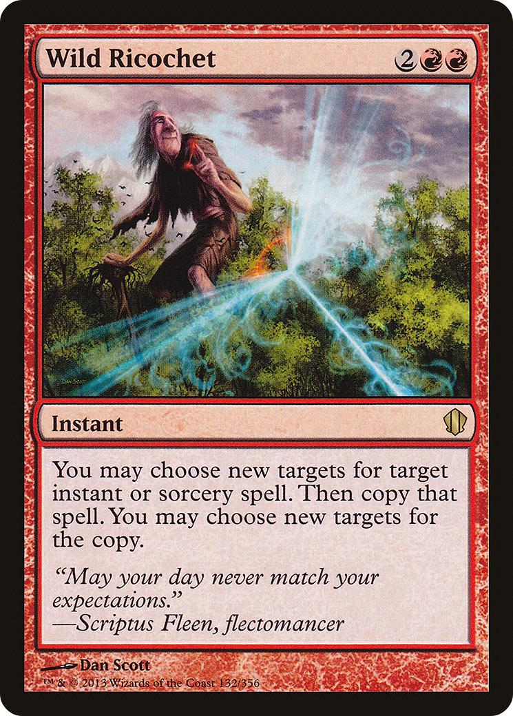 {R} Wild Ricochet [Commander 2013][C13 132]