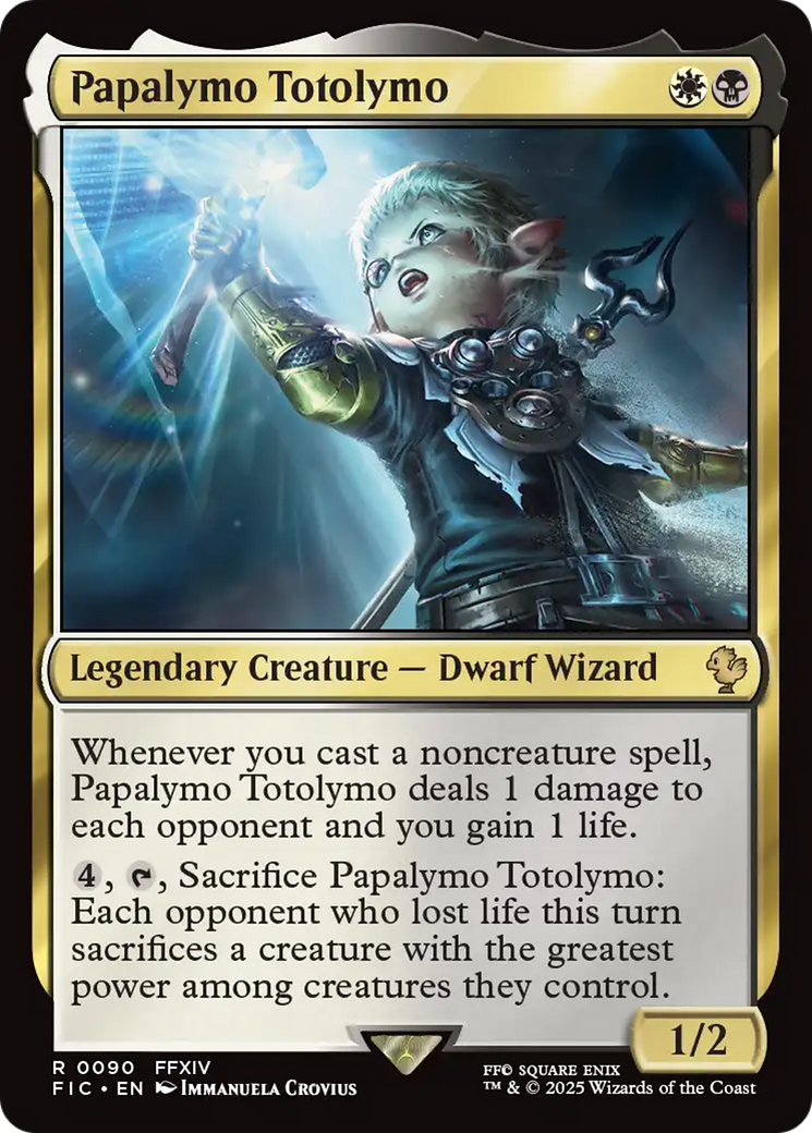 {R} Papalymo Totolymo [FINAL FANTASY Commander][FIC 090]