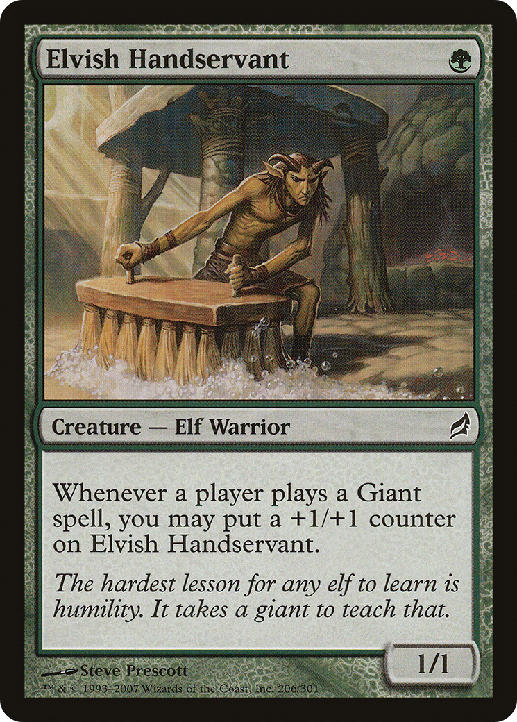 {C} Elvish Handservant [Lorwyn][LRW 206]