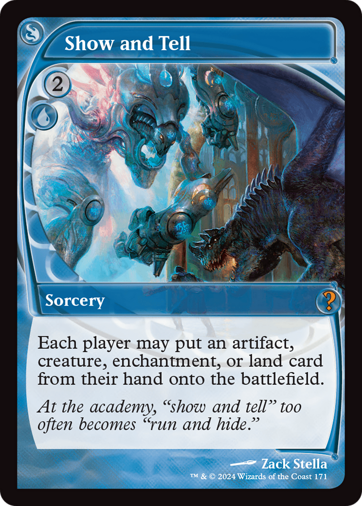 {R} Show and Tell (Future Sight) [Mystery Booster 2][MB2 171]