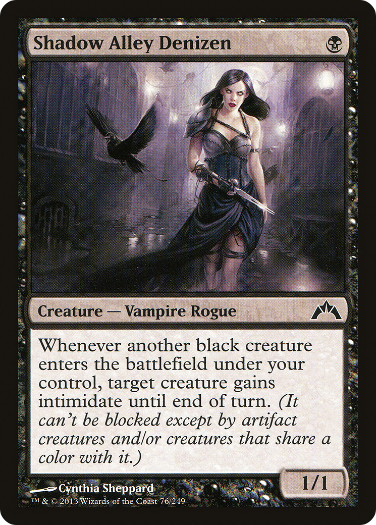 {C} Shadow Alley Denizen [Gatecrash][GTC 076]