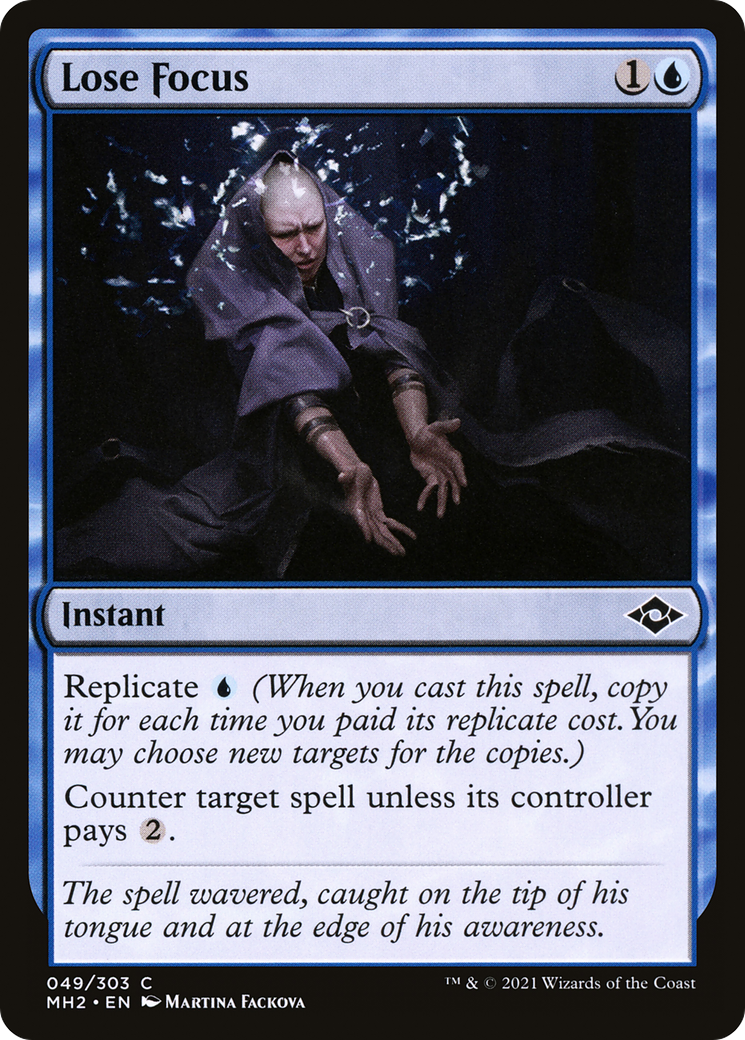 {C} Lose Focus (Foil) [Modern Horizons 2] [MH2 049]