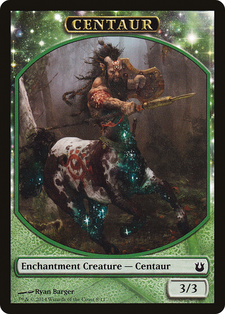 {T} Centaur Token [Born of the Gods Tokens][TBNG 008]