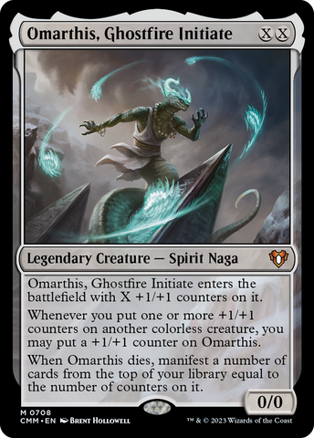 {R} Omarthis, Ghostfire Initiate [Commander Masters][CMM 708]