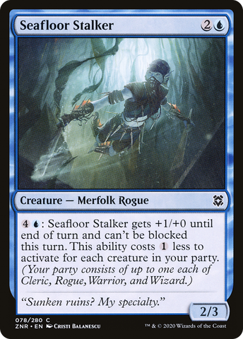 {C} Seafloor Stalker [Zendikar Rising][ZNR 078]
