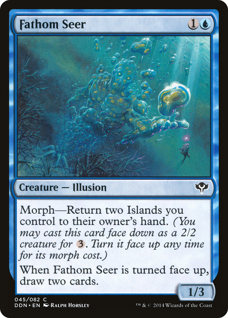 {C} Fathom Seer [Duel Decks: Speed vs. Cunning][DDN 045]