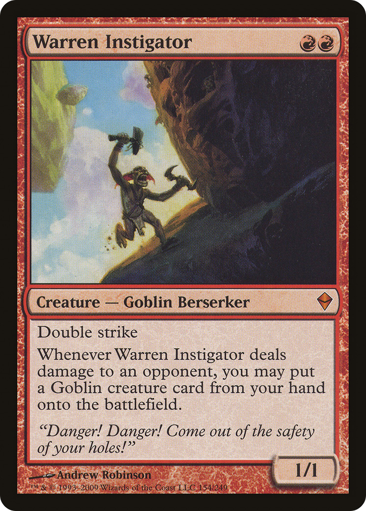 {R} Warren Instigator [Zendikar][ZEN 154] - Misty Mountain Games