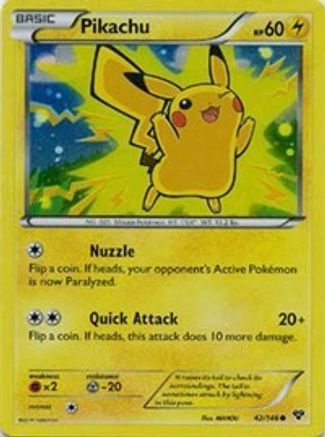 [PKM] Pikachu (42/146) (2014 Movie Promo) [Miscellaneous Cards & Products]
