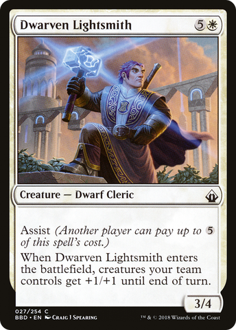 {C} Dwarven Lightsmith [Battlebond][BBD 027]