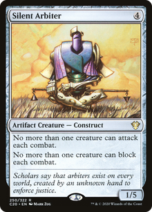 {R} Silent Arbiter [Commander 2020][C20 250]